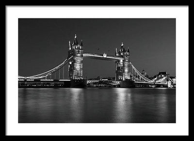 Tower Bridge, London / Art Photo - Framed Print