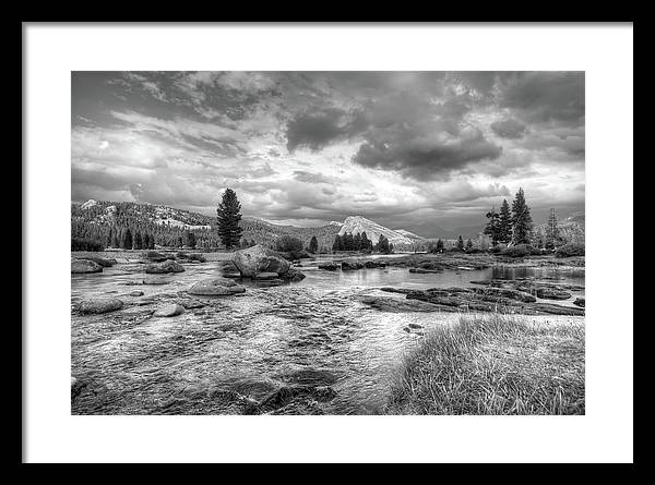 Tuolumne Rive, Yosemite National Park, California / Art Photo - Framed Print