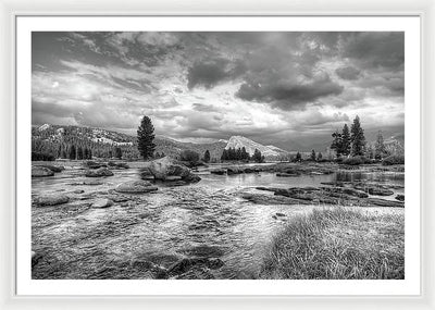 Tuolumne Rive, Yosemite National Park, California / Art Photo - Framed Print