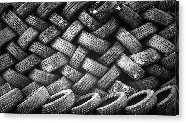 Tyres / Art Photo - Acrylic Print