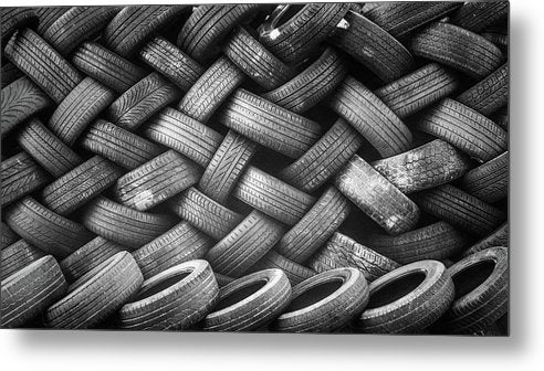 Tyres / Art Photo - Metal Print