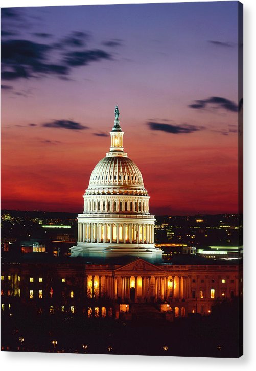 U.S. Capitol, Washington D.C / Art Photo - Acrylic Print