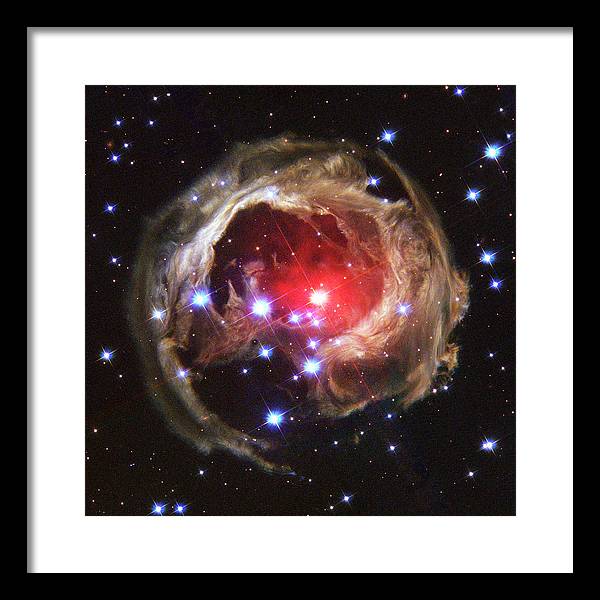 V838 Monocerotis, Milk Way Galaxy / Art Photo - Framed Print