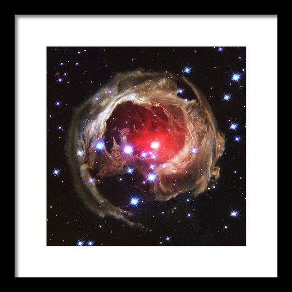 V838 Monocerotis, Milk Way Galaxy / Art Photo - Framed Print