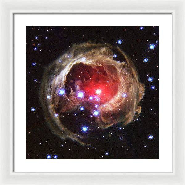 V838 Monocerotis, Milk Way Galaxy / Art Photo - Framed Print