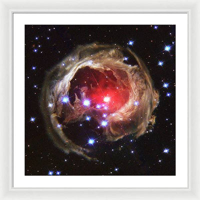 V838 Monocerotis, Milk Way Galaxy / Art Photo - Framed Print