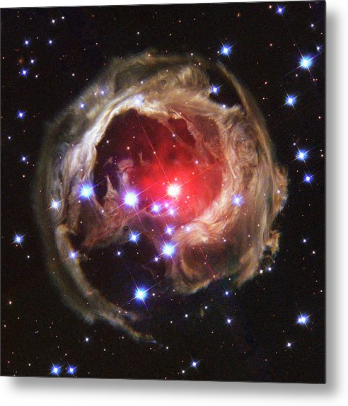 V838 Monocerotis, Milk Way Galaxy / Art Photo - Metal Print