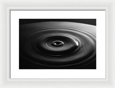 Water Drop / Art Photo - Framed Print