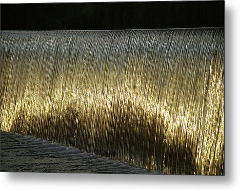 Waterfall / Art Photo - Metal Print