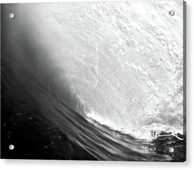 Wave, the Tunnel / Art Photo - Acrylic Print