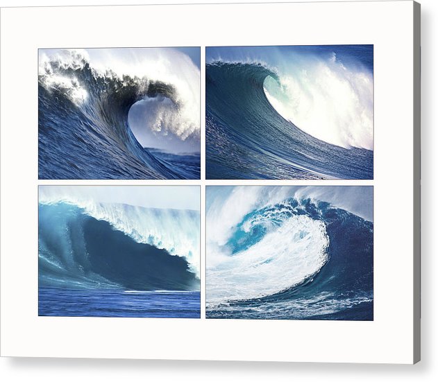 Waves / Art Photo - Acrylic Print