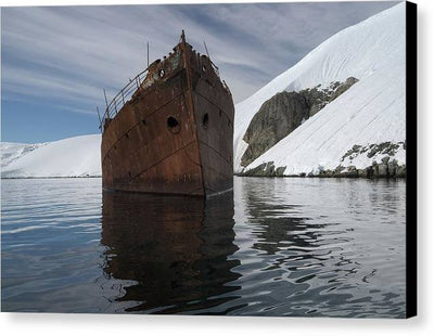 Whaling Ship / Art Photo - Canvas Print