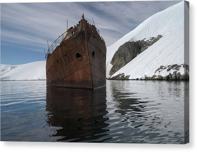 Whaling Ship / Art Photo - Canvas Print