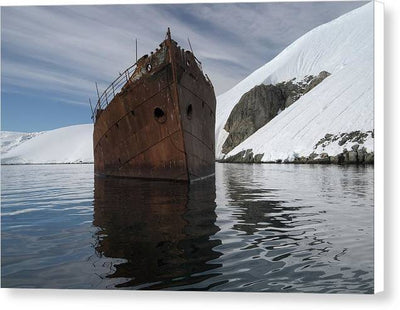 Whaling Ship / Art Photo - Canvas Print