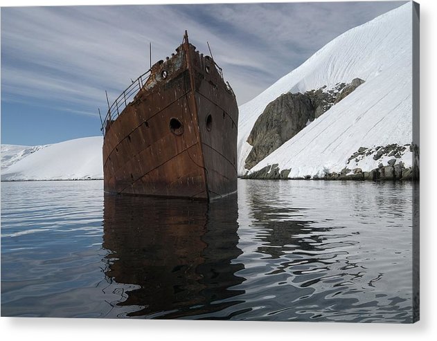 Whaling Ship / Art Photo - Acrylic Print