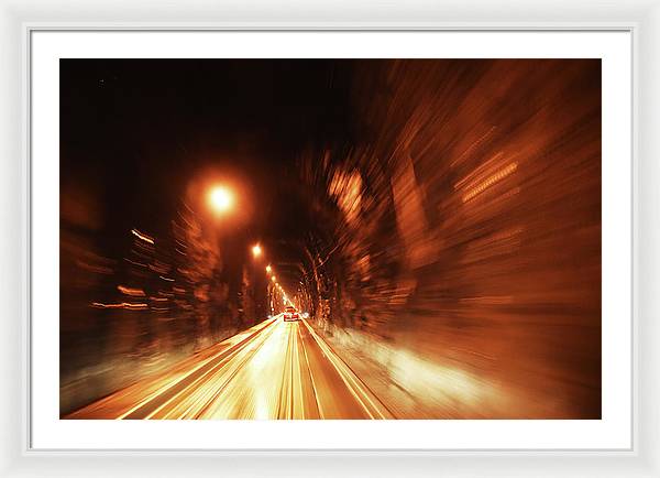 Whittier Tunnel, Alaska / Art Photo - Framed Print