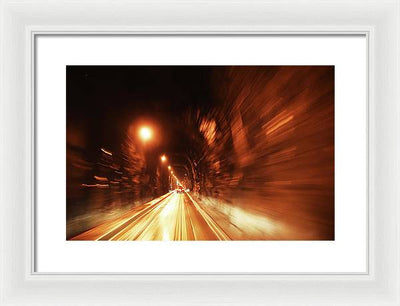 Whittier Tunnel, Alaska / Art Photo - Framed Print