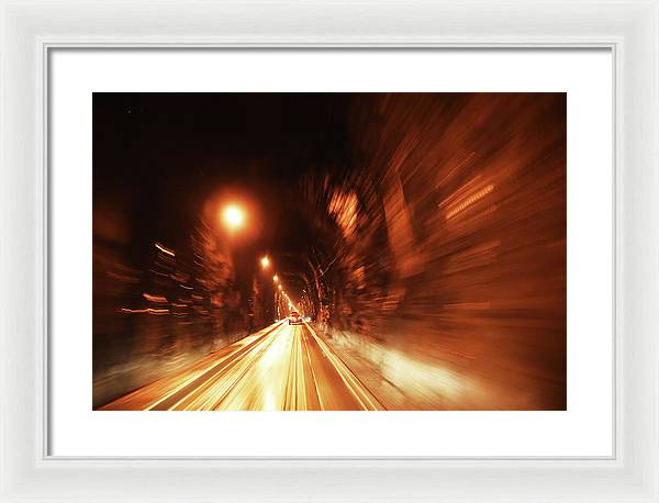 Whittier Tunnel, Alaska / Art Photo - Framed Print