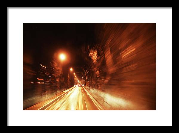 Whittier Tunnel, Alaska / Art Photo - Framed Print