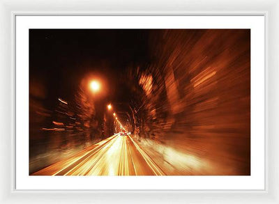 Whittier Tunnel, Alaska / Art Photo - Framed Print