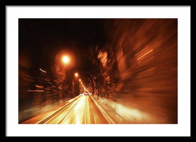 Whittier Tunnel, Alaska / Art Photo - Framed Print