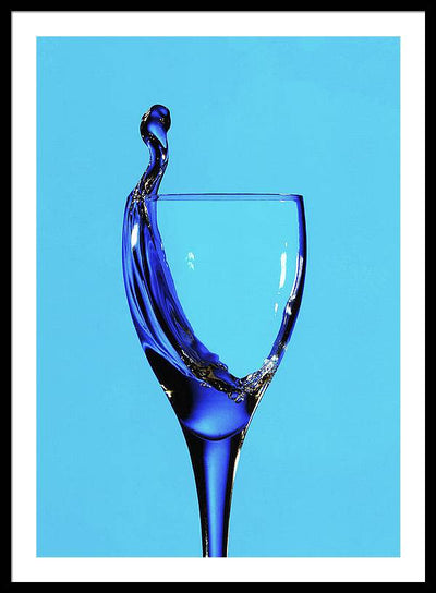 Wine Glass / Art Photo - Framed Print