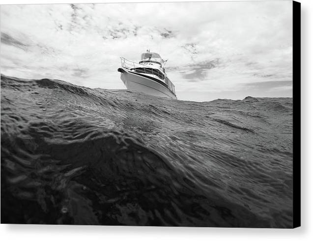 Yacht / Art Photo - Canvas Print