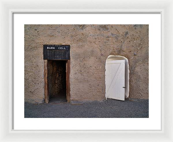 Yuma Territorial Prison State Historic Park in Yuma, Arizona / Art Photo - Framed Print