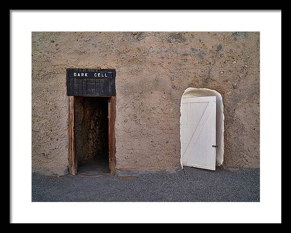 Yuma Territorial Prison State Historic Park in Yuma, Arizona / Art Photo - Framed Print